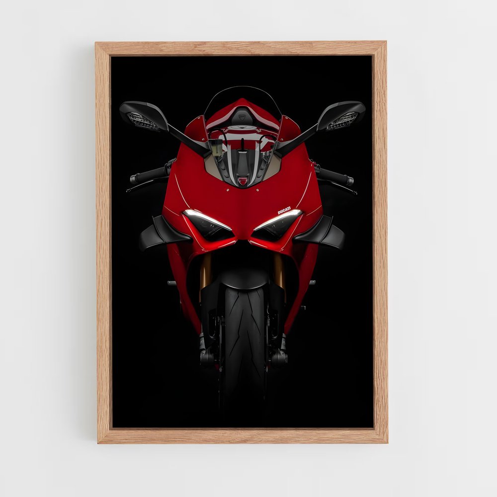 Poster Panigale v magnifique – affiche Ducati (vue 4)